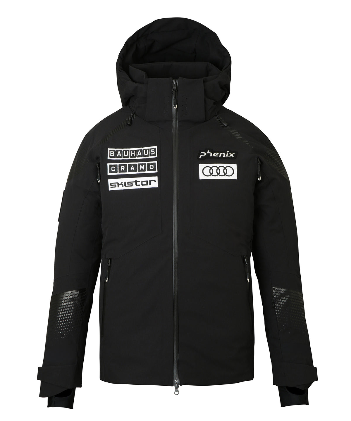 Sweden Monotone Logo Ski Jacket EFM26OT02SWE BLACK