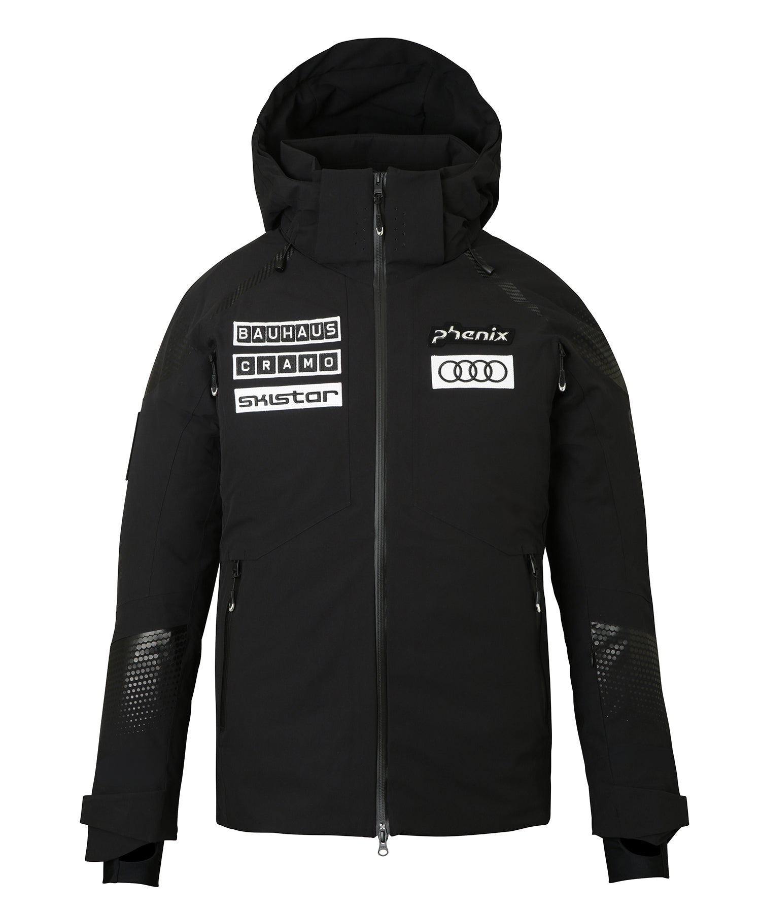 Sweden Monotone Logo Ski Jacket EFM26OT02SWE BLACK