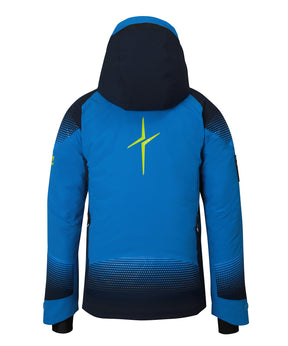 Sweden Monotone Logo Ski Jacket EFM26OT02SWE BLUE