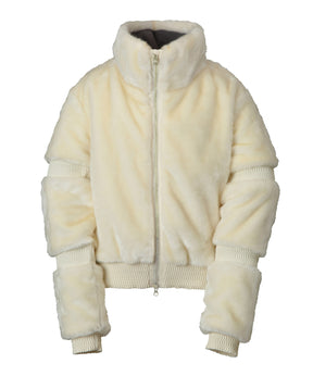 Poodle Peak Jacket ESW26OT51 OFF WHITE