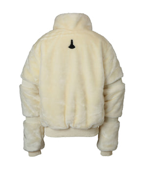 Poodle Peak Jacket ESW26OT51 OFF WHITE