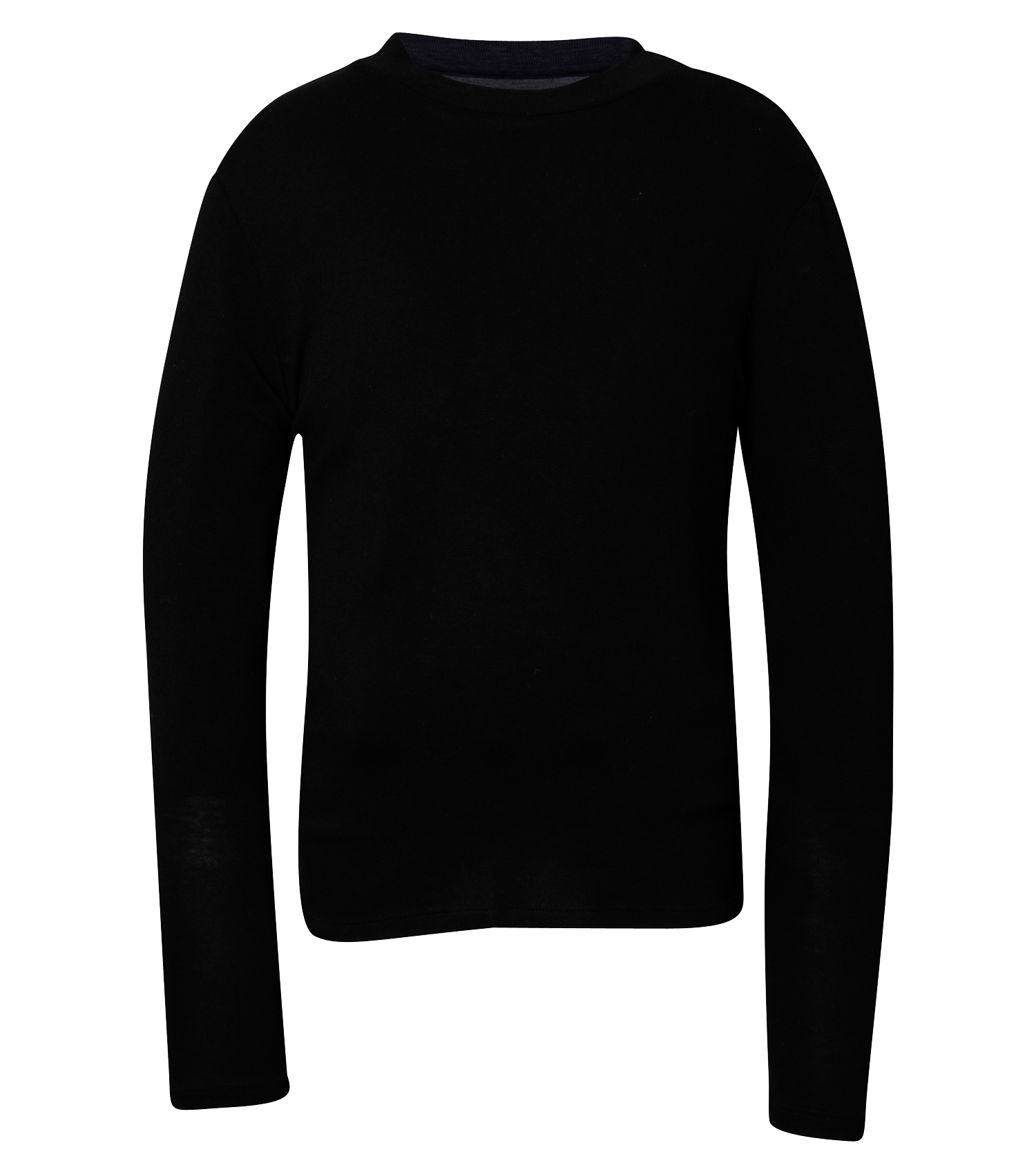 Super Space-Time Wool Mock Neck Tee